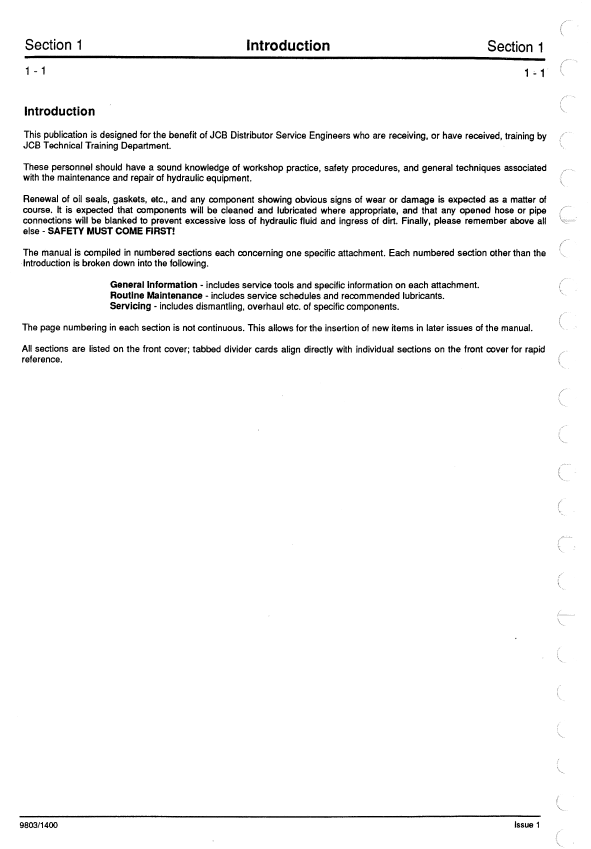 JCB Attachment Service Manual: Troubleshooting & Maintenance PDF