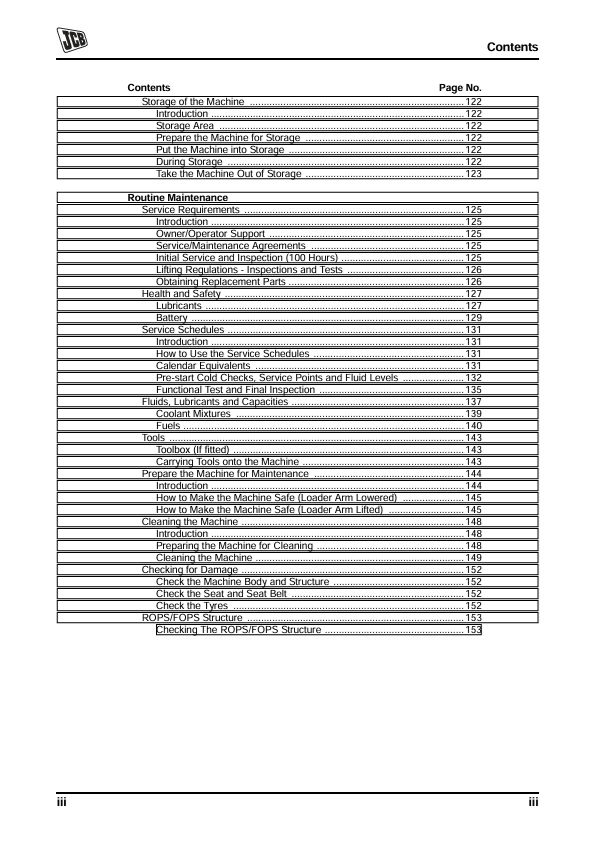 JCB Backhoe Loader 3CX/4CX Advance Easy Control Operator Manual