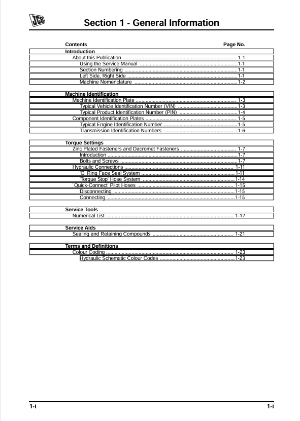 JCB Backhoe Loader Maintenance & Troubleshooting Guide