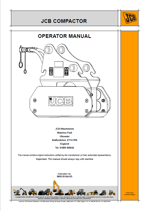JCB Compactor Operator Manual PDF | Official Download Guide