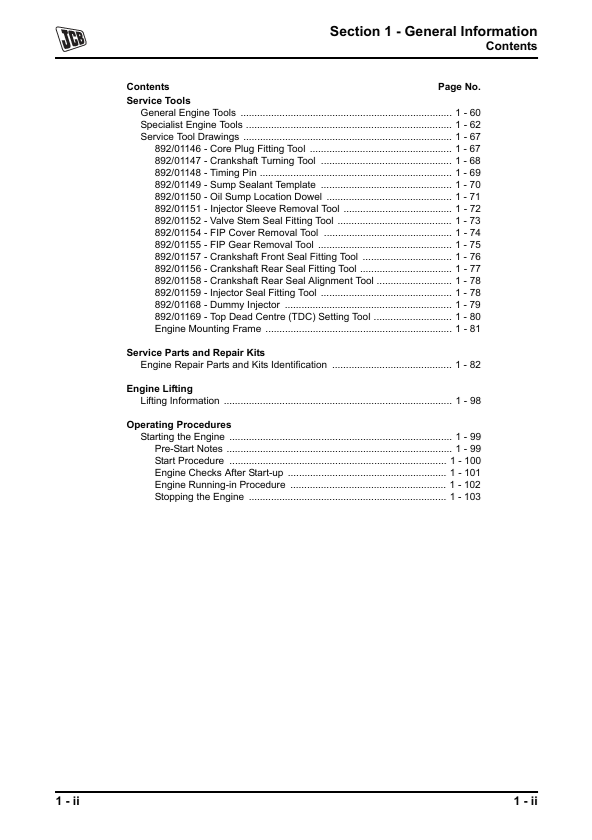 JCB Dieselmax Mechanical Engine Troubleshooting and Repair Guide
