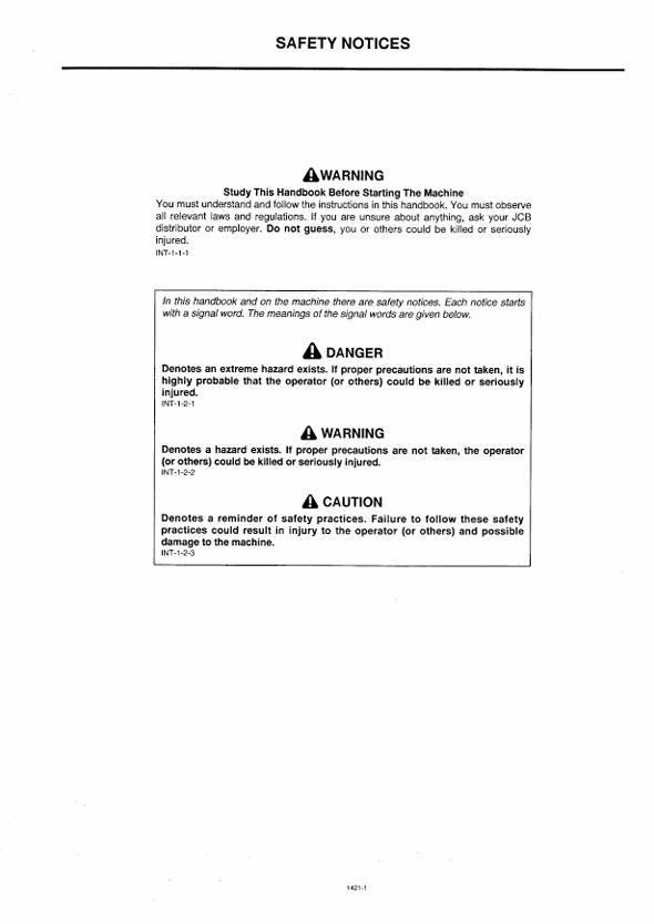 JCB Fastrac 1115S 1125 1135 Operator Manual PDF Download