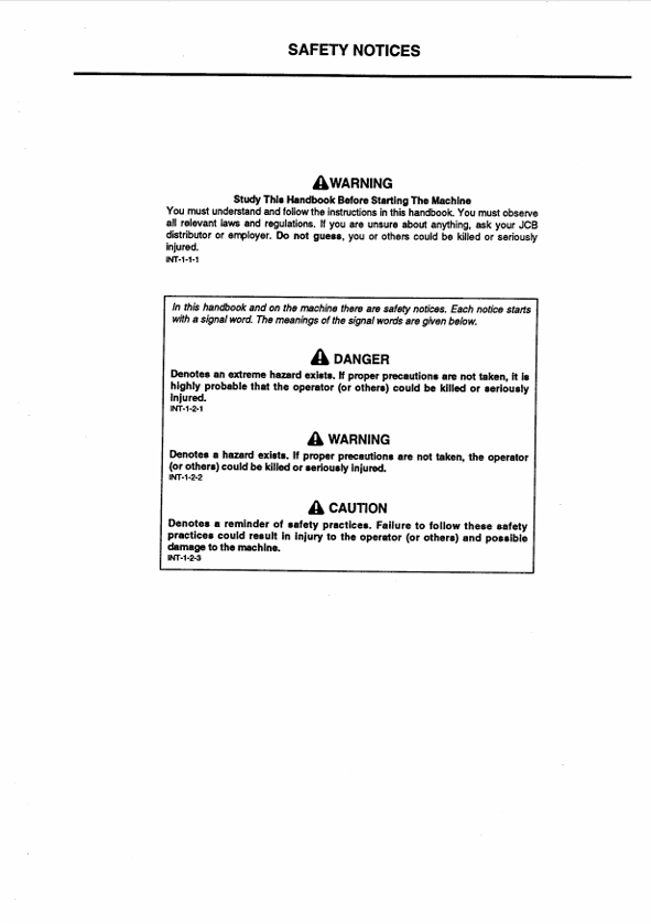 JCB Fastrac 1115 and 1135 Operator Manual PDF Download