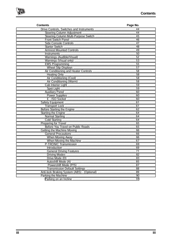 JCB Fastrac 3200 Xtra 3230 Xtra Manual PDF & Guide