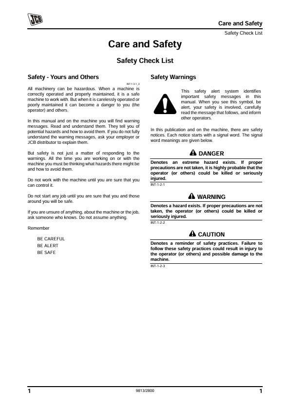 JCB Generator Technical Troubleshooting Manual PDF