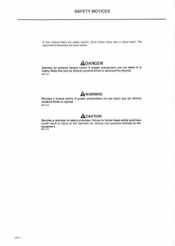 JCB Hammermaster 260, 260L Repair & Maintenance Manual