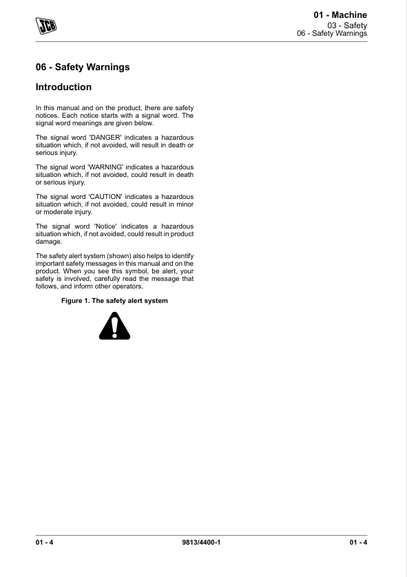 JCB Hydradig 110W Repair & Workshop Manual PDF Download