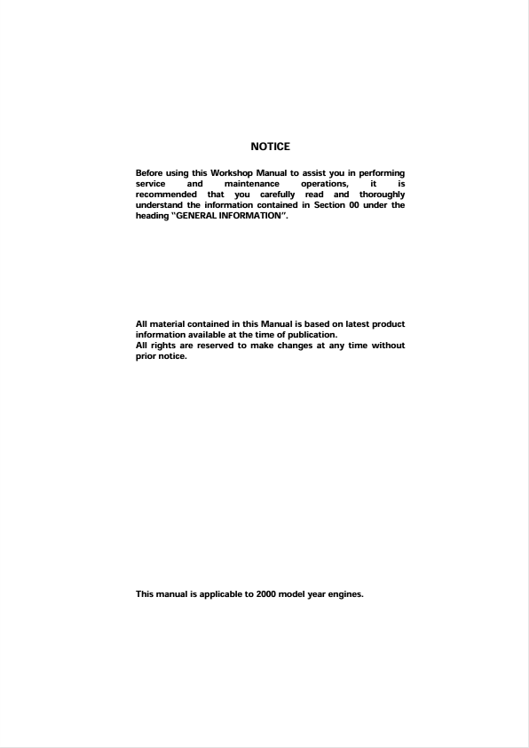 JCB Isuzu AA-6HK1T & BB-6HK1T Diesel Engine Repair Manual