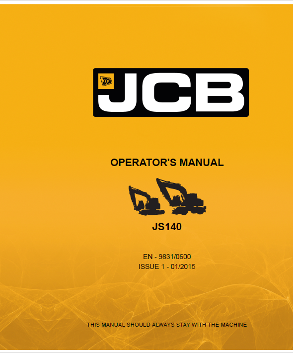 JCB JS140 Operator Manual PDF: Complete Guide & Download