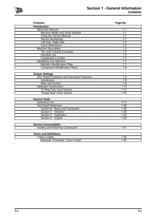 JCB JS210 JS220 Excavator Engine Workshop Manual PDF