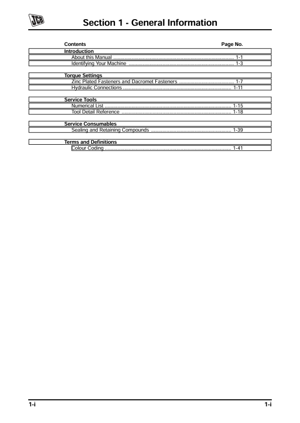 JCB JS360 Tier III Repair & Workshop Service Manual PDF