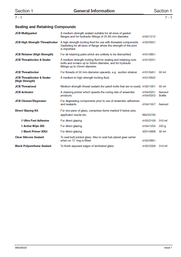 JCB JS70 Service Solutions, Hydraulic & Engine Care