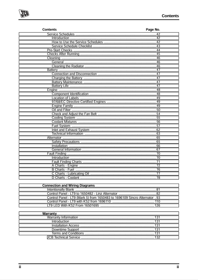 JCB Lighting Tower LT9 Manual PDF & Operating Guide