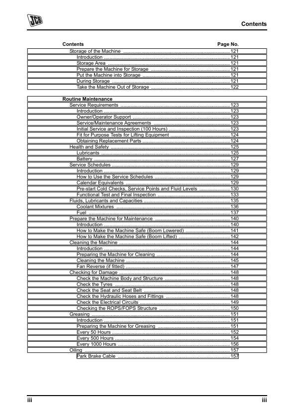 JCB Loadall 527-58 Operating Manual PDF
