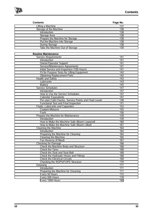 JCB Loadall Side Engine Tier 2 Operator Manual Download PDF
