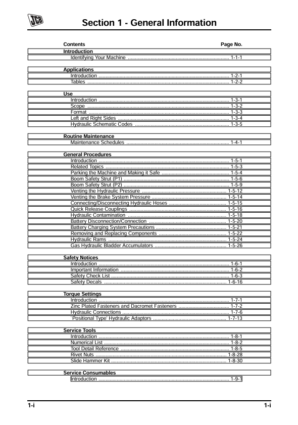 JCB SH & SL Engine Repair Manual PDF | Side Engine Loadall