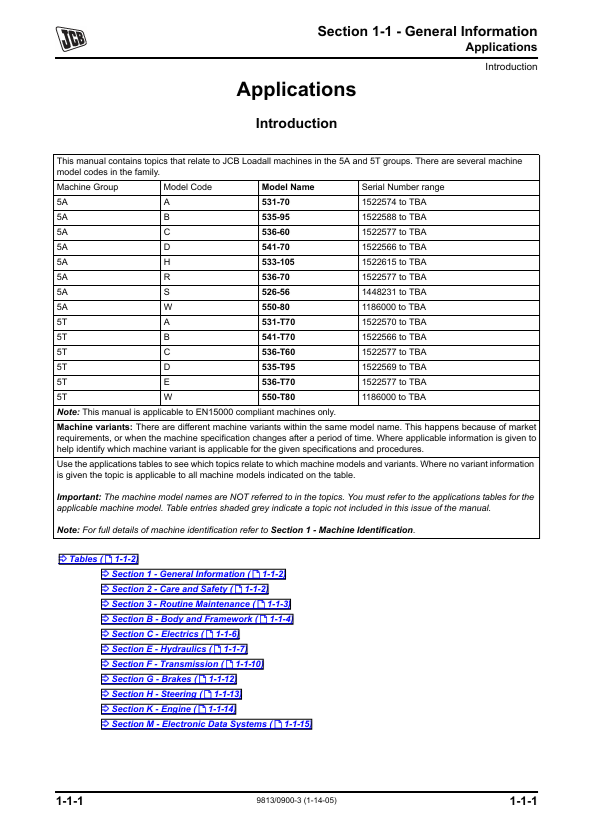JCB Side Engine Loadall Troubleshooting and Repair Guide