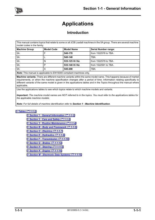 JCB Side Engine Telehandler Service and Repair Guide PDF