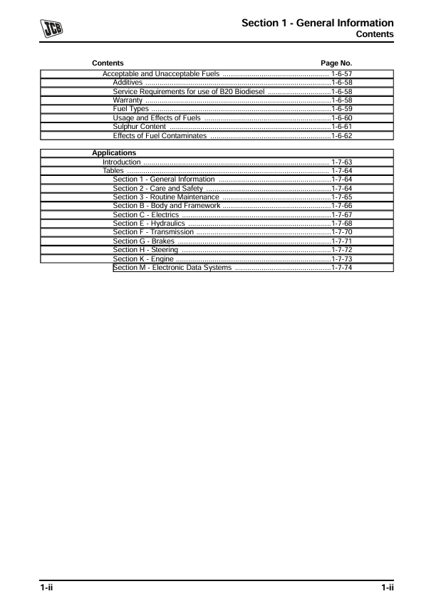 JCB TM180/220 Workshop Manual PDF – Technical Service Guide