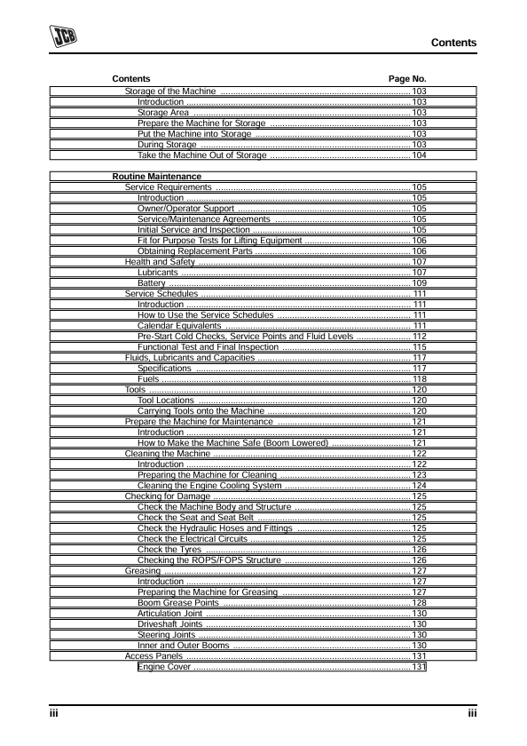 JCB TM180/TM220 Operator Manual PDF – Complete User Guide