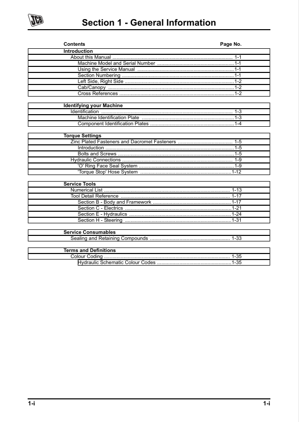 JCB Teletruk Forklift Workshop Service Manual PDF