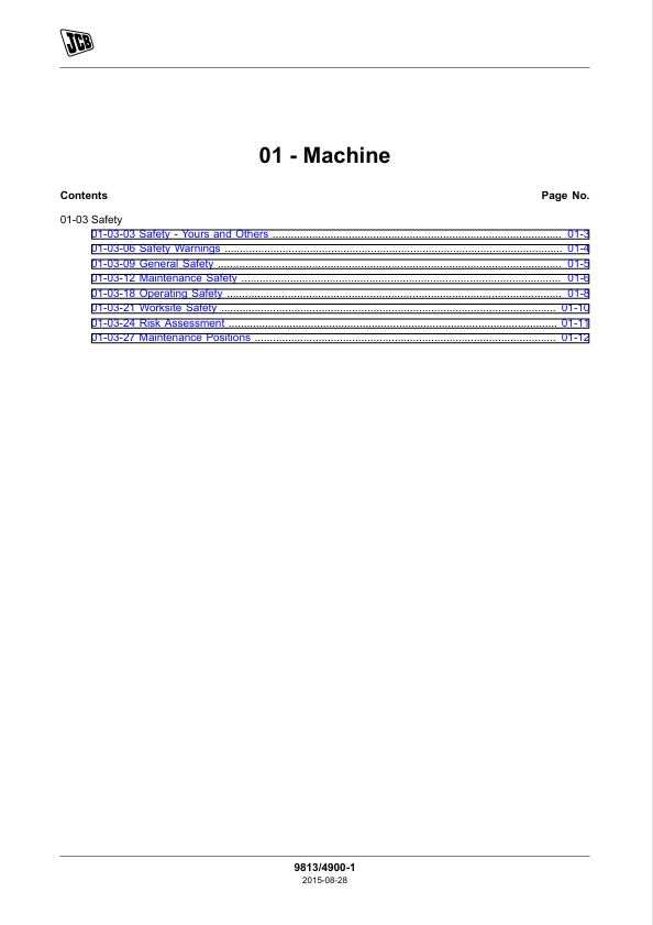 JCB VM117 & VM137 Workshop Service Manual PDF Download