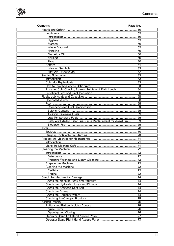 JCB VMT330 Operator Manual PDF – Repair & Service Guide