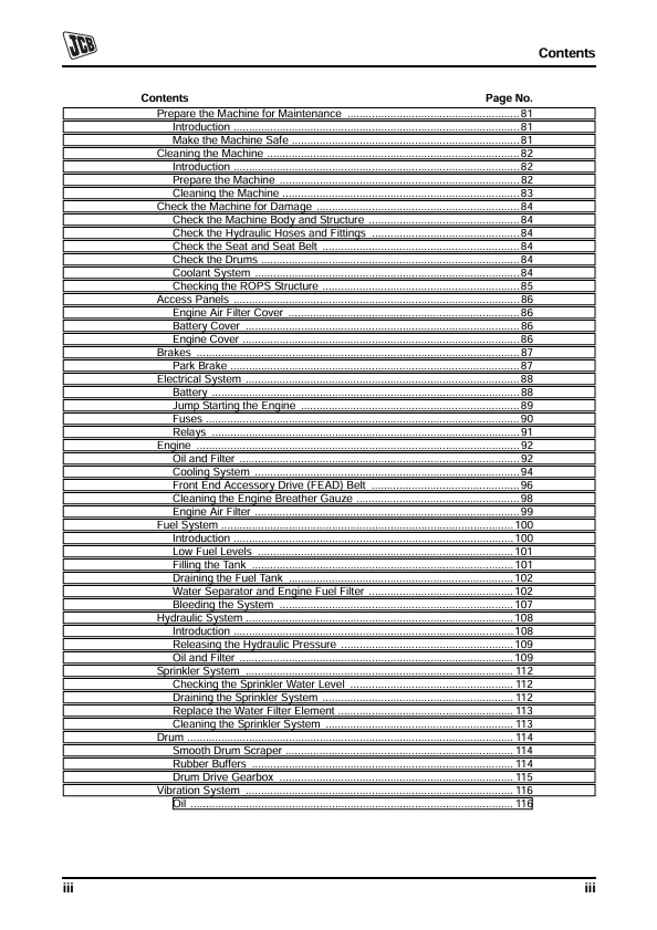 JCB Vibromax VMT860 Manual PDF & Operating Guide