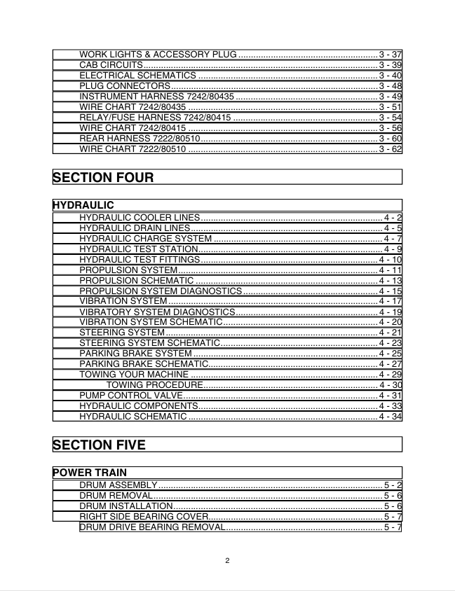 JCB Vibromax VM 106 Technical Service & Repair Guide