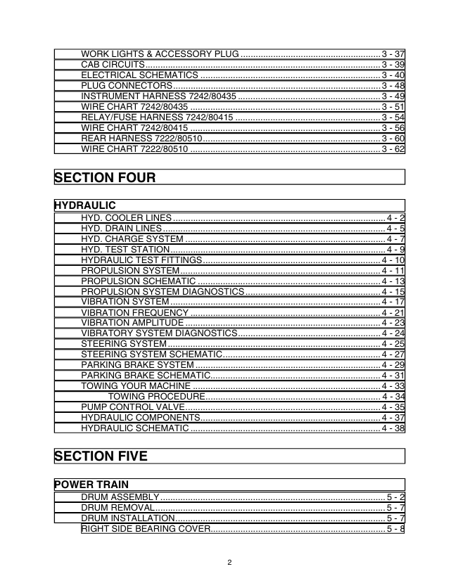 JCB Vibromax VM 66 Technical Service & Repair Guide