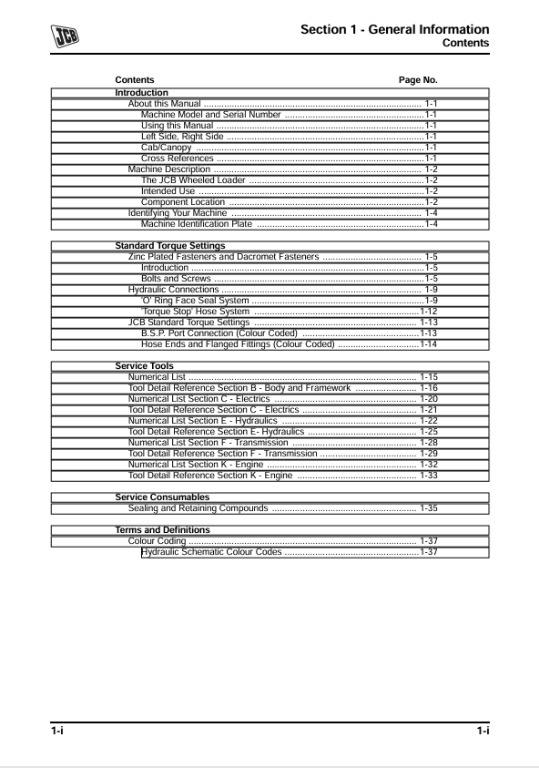 JCB WLS 430ZX Maintenance and Troubleshooting Guide