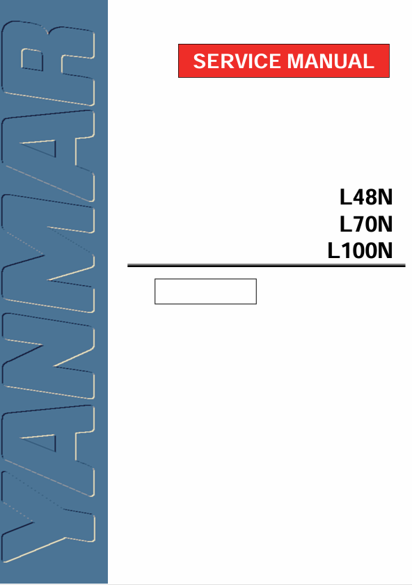 JCB Yanmar L48N, L70N, L100N Service Manual PDF Download