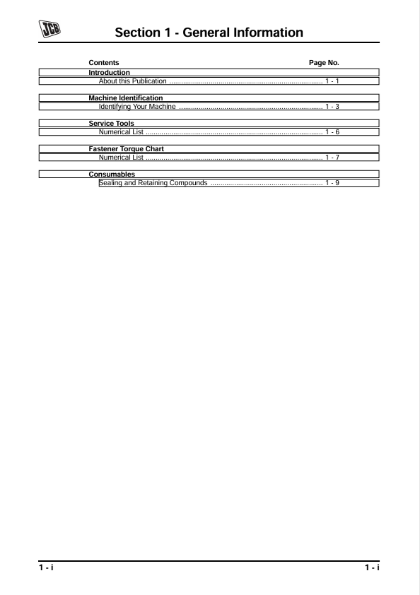 JCB ZT 20D Service Manual PDF – Repair Guide