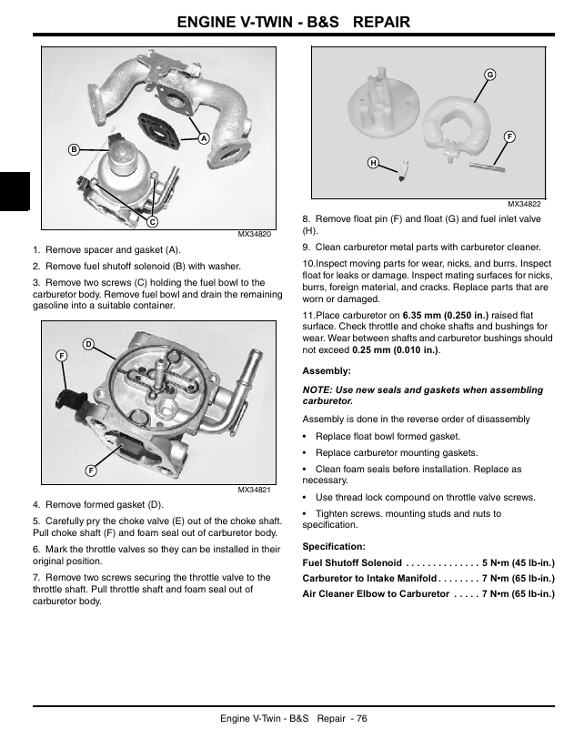 John Deere 100 Series Tractor Maintenance Manual TM2328 Download