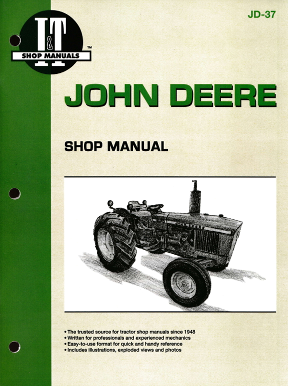 John Deere 1020, 1520, 1530, 2020 & 2030 Tractor Shop Manual