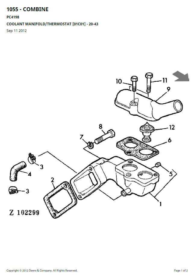 John Deere 1055 Harvester User Manual | Complete Operator Handbook
