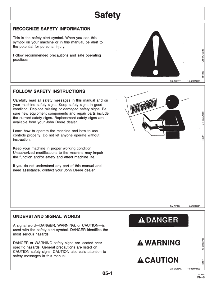 John Deere 1170 Harvester 314 316 Platform User Manual PDF