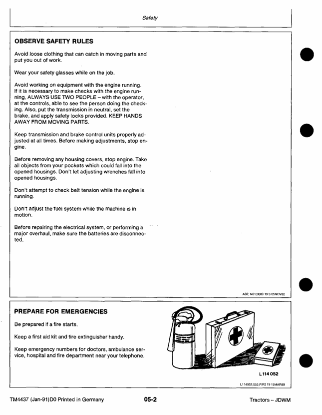 John Deere 1350, 1550, 1750, 1850, 1950 Service Manual Download