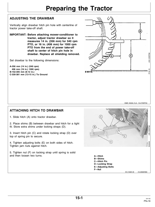 John Deere 1600A Operator Manual OME83188 – Complete User Guide