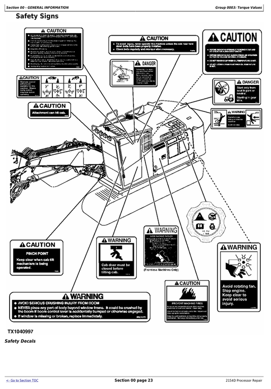John Deere 2154D Service & Repair Manual TM10417 – Complete Workshop Guide
