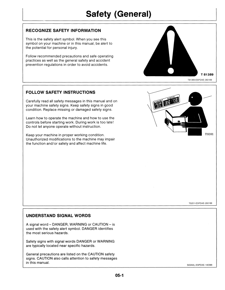 John Deere 2155, 2355, 2555 and 2755 Agricultural Tractor OML60034 Maintenance and Operation Manual