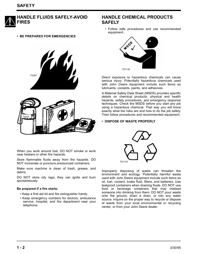 John Deere 21C 21S 21HC 45BP Repair & Maintenance Manual