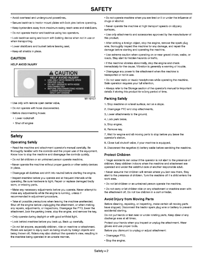 John Deere 260 Backhoe User Manual Download PDF – Complete Operator Guide