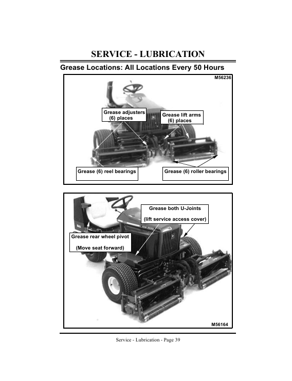 John Deere 2653 Utility Mower Manual OMMT1491 PDF Download