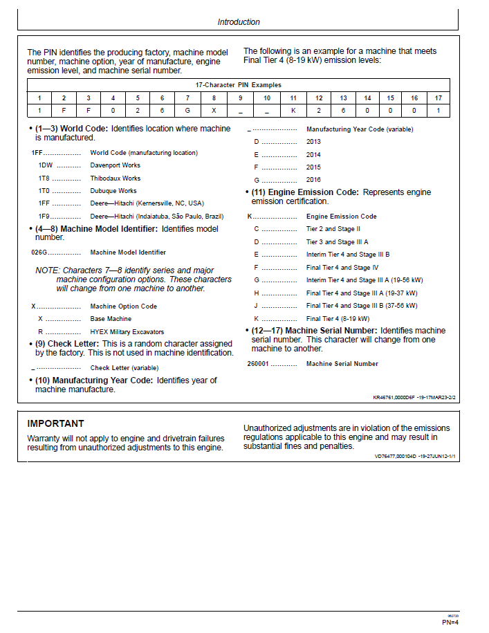 John Deere 26G Excavator Guide – Complete OMT361084X19 Manual