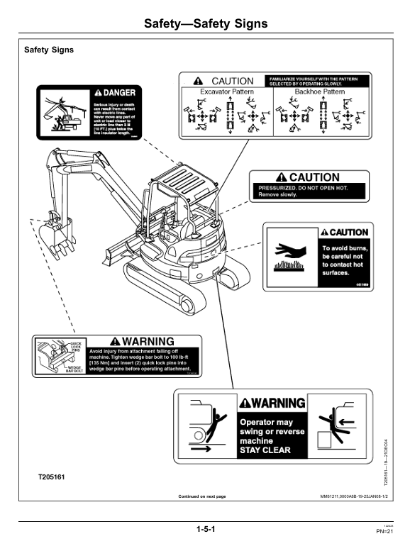 John Deere 27D Compact Excavator Manual OMT223334 – Operation Guide