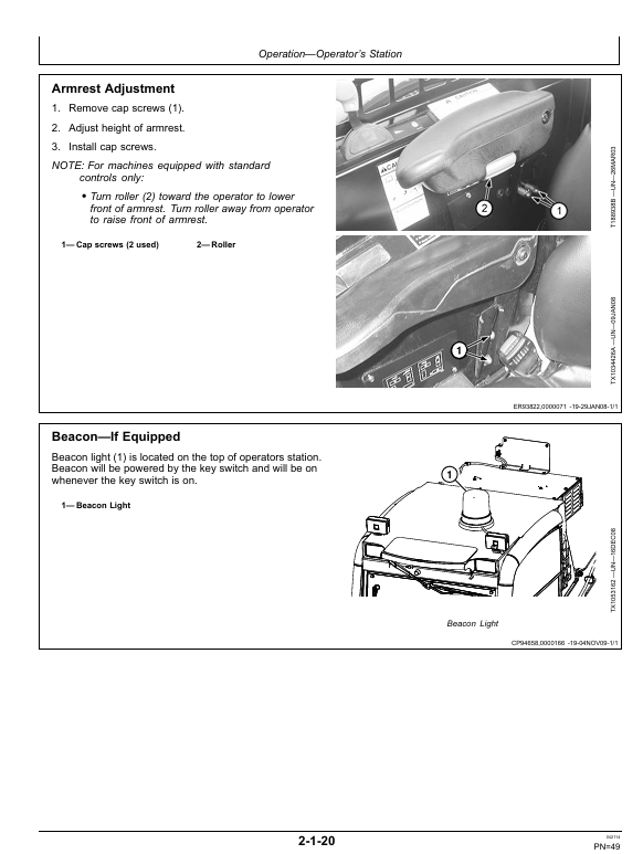 John Deere 325/328 Skid Steer Loader Operator Guide OMT205051 PDF