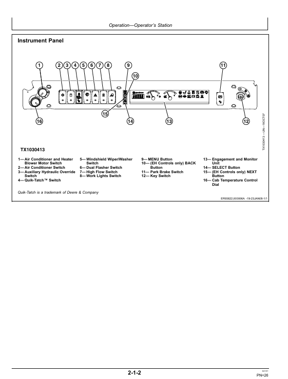 John Deere 332 Skid Steer Operator Manual OMT205052 – User Guide