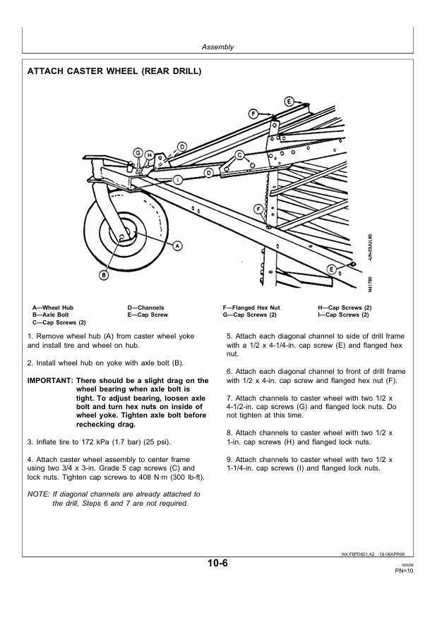 John Deere 450 Series Hydraulic Folding Hitch Setup & Pre-Delivery Guide – PDIN200651