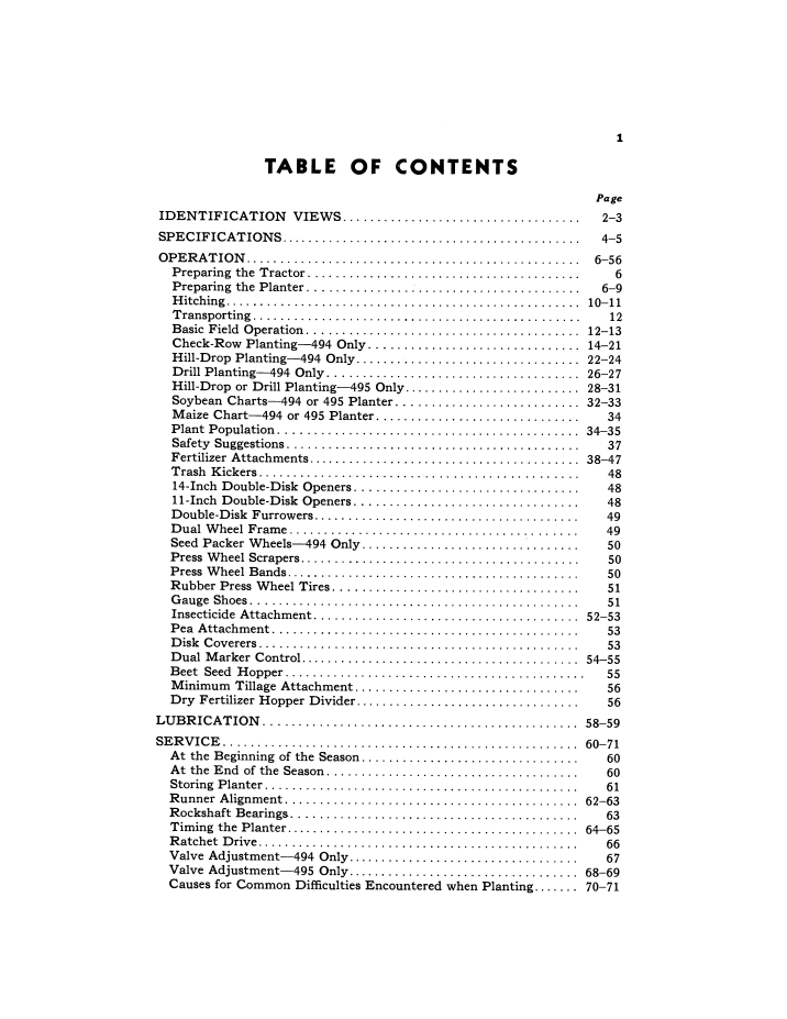 John Deere 494 and 495 Corn Planters Manual – Complete Operator Guide